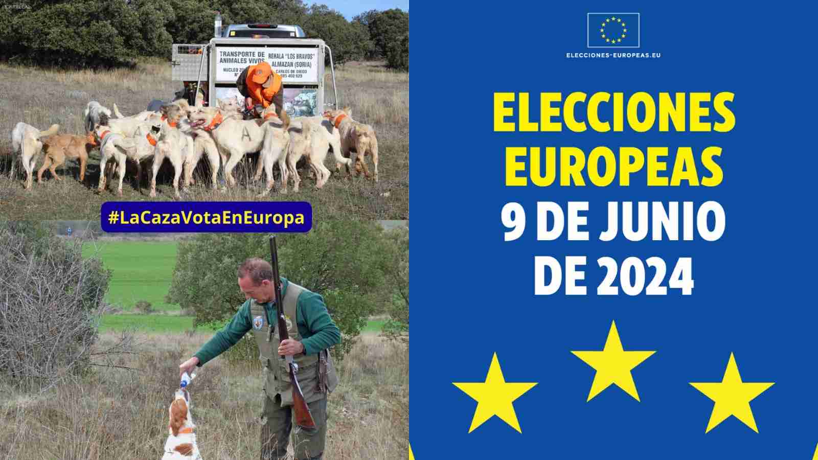 Campaña La Caza Vota en Europa RFEC
