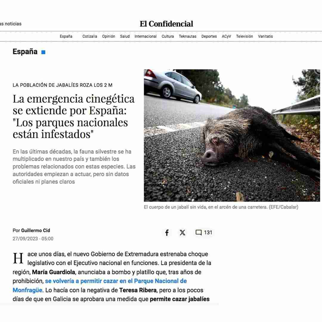 Recorte de El Confidencial