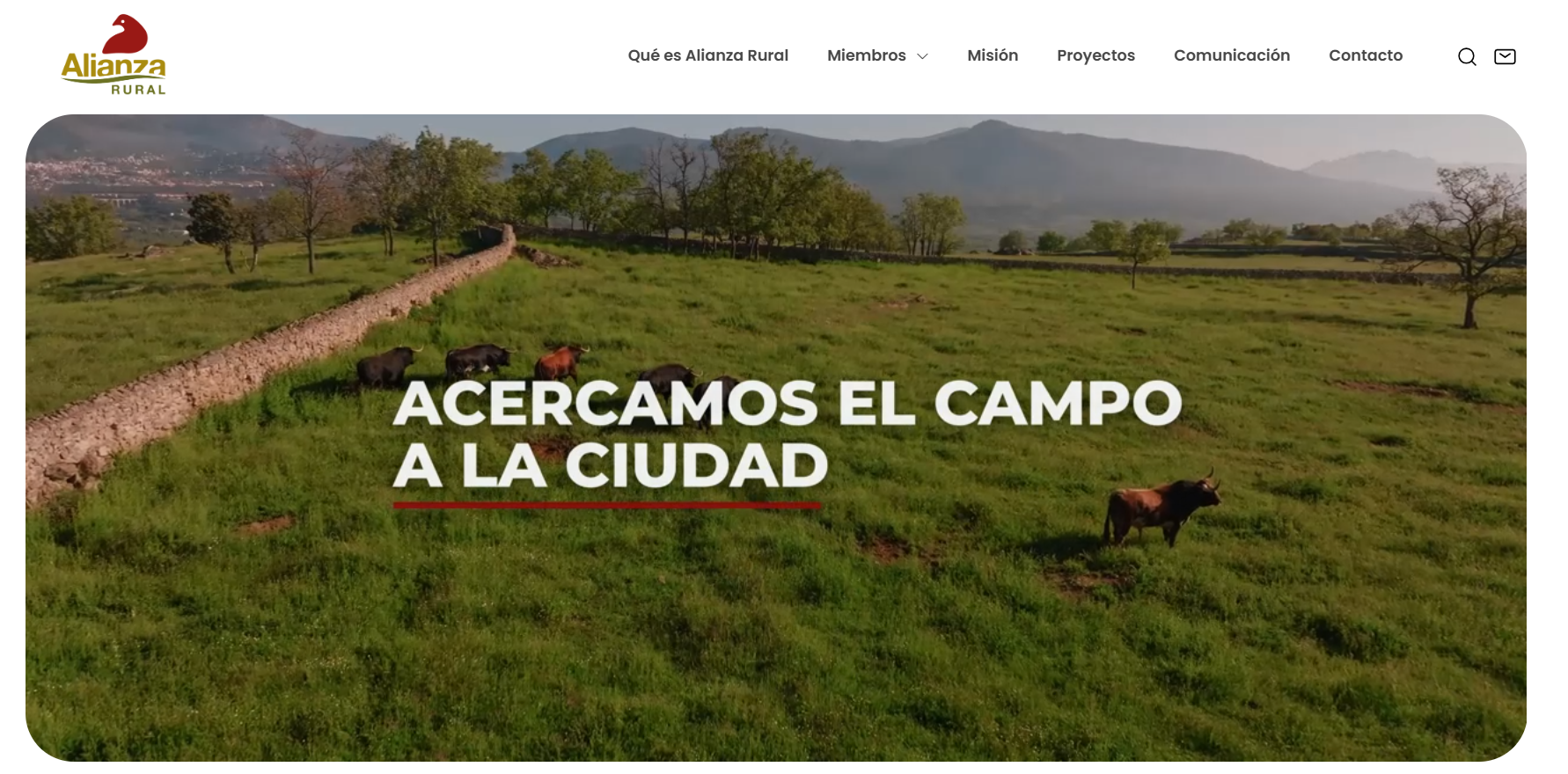 Alianza Rural página web