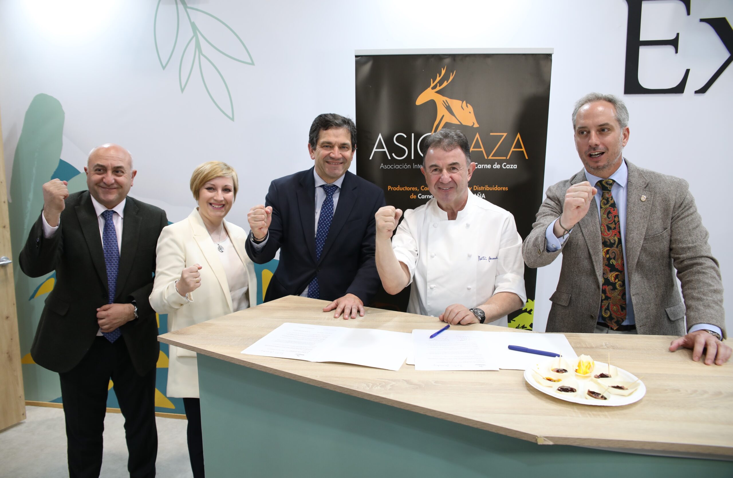Asiccaza y Martín Berasategui impulsan la carne de caza